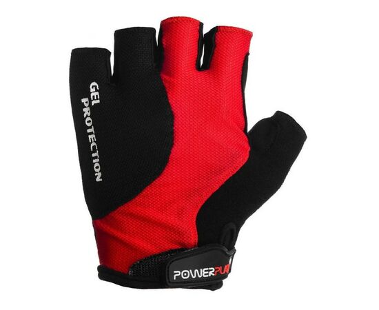 Велоперчатки PowerPlay 5028 Black/Red L (5028C_L_Red), изображение 2 Велоперчатки PowerPlay 5028 Black/Red L (5028C_L_Red), изображение 2