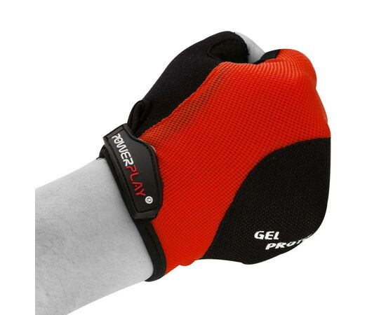 Велорукавиці PowerPlay 5028 Black/Red M (5028C_M_Red), зображення 5 Велорукавиці PowerPlay 5028 Black/Red M (5028C_M_Red), зображення 5