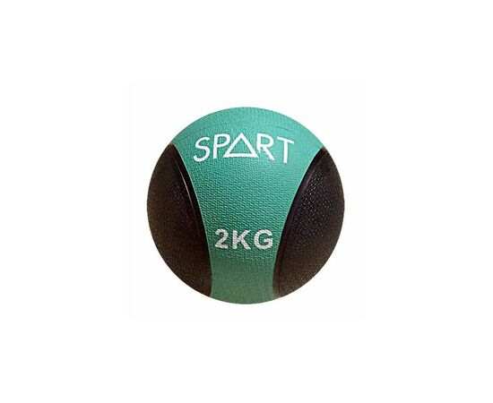 Медбол Spart 2 кг Green/Black (CD8037-2)