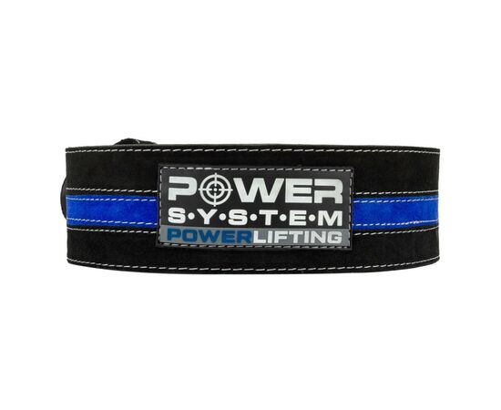 Атлетический пояс Power System Power Lifting PS-3800 Black/Blue Line M (PS-3800_M_Black_Blue), изображение 2 Атлетический пояс Power System Power Lifting PS-3800 Black/Blue Line M (PS-3800_M_Black_Blue), изображение 2