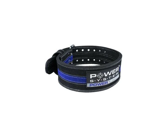 Атлетический пояс Power System Power Lifting PS-3800 Black/Blue Line XL (PS-3800_XL_Black_Blue)