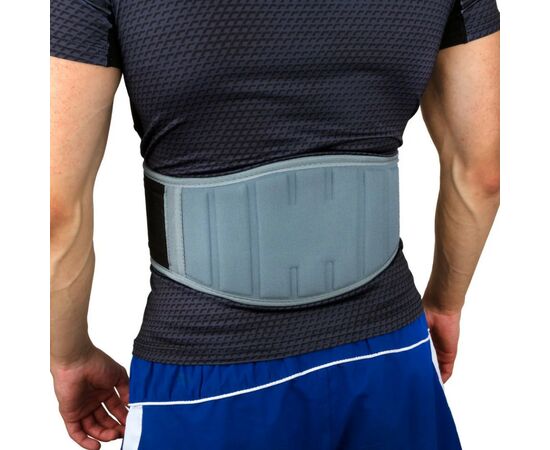 Атлетический пояс PowerPlay 5425 Grey XL (PP_5425_XL_Grey), изображение 6 Атлетический пояс PowerPlay 5425 Grey XL (PP_5425_XL_Grey), изображение 6