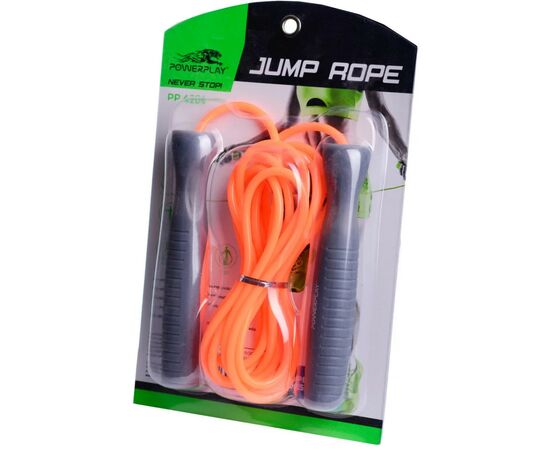 Скакалка PowerPlay 4204 Orange (PP_4204_Orange), изображение 4 Скакалка PowerPlay 4204 Orange (PP_4204_Orange), изображение 4