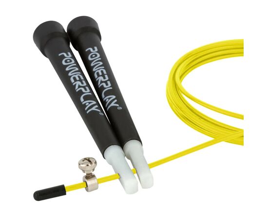 Скакалка PowerPlay Скоростная 4202 Yellow (PP_4202_Yellow), изображение 3