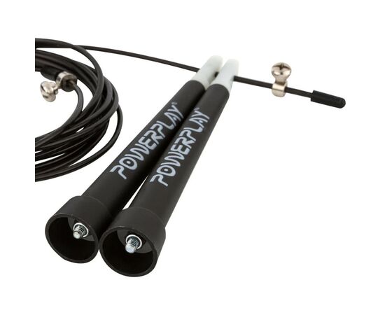 Скакалка PowerPlay Скоростная 4202 Black (PP_4202_Black), изображение 3 Скакалка PowerPlay Скоростная 4202 Black (PP_4202_Black), изображение 3