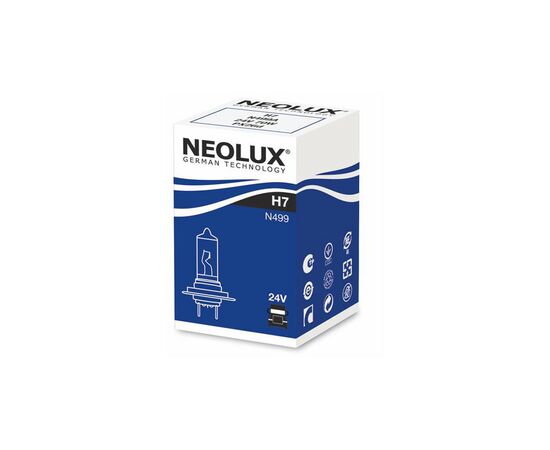 Автолампа Neolux галогенова 70W (N499A), изображение 2 Автолампа Neolux галогенова 70W (N499A), изображение 2