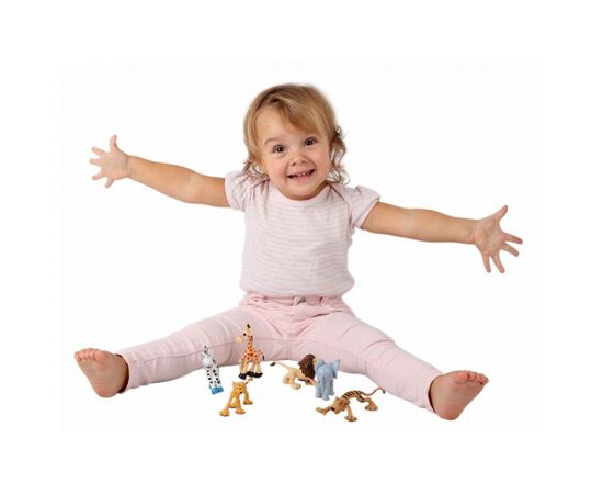 Фигурка Baby Team набор Сафари 6 шт (8830), изображение 3 Фигурка Baby Team набор Сафари 6 шт (8830), изображение 3