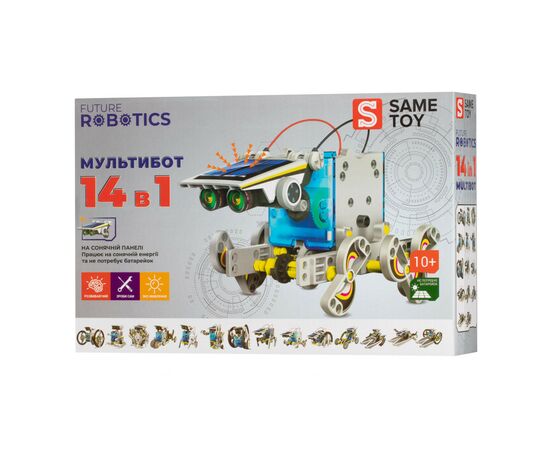 Конструктор Same Toy Мультибот 14 в 1 на солнечной панели (214UT)