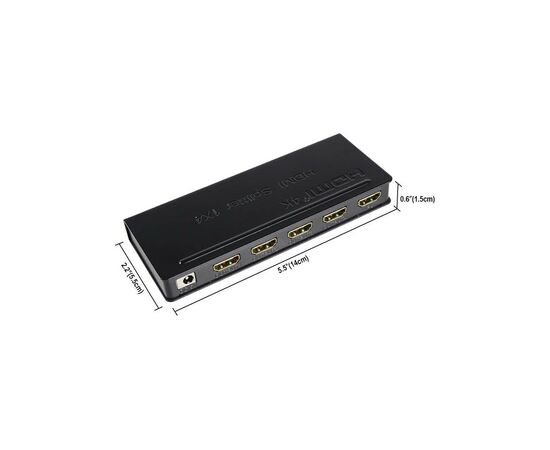 Разветвитель PowerPlant HDMI 1x4 V1.4 (CA911509), изображение 2 Разветвитель PowerPlant HDMI 1x4 V1.4 (CA911509), изображение 2