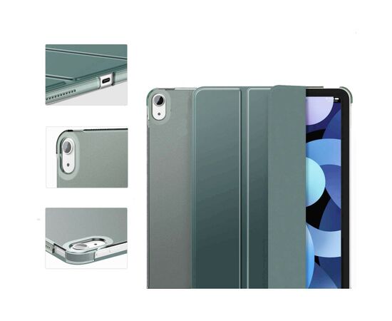 Чохол до планшета BeCover Smart Case Apple iPad Air 10.9 2020/2021 Dark Green (705494), зображення 3 Чохол до планшета BeCover Smart Case Apple iPad Air 10.9 2020/2021 Dark Green (705494), зображення 3