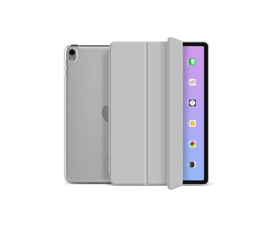 Чехол для планшета BeCover Smart Case Apple iPad Air 10.9 2020/2021 Gray (705489), изображение 2 Чехол для планшета BeCover Smart Case Apple iPad Air 10.9 2020/2021 Gray (705489), изображение 2