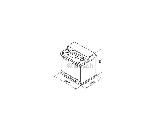 Аккумулятор автомобильный Bosch 45А (0 092 S30 030), изображение 6 Аккумулятор автомобильный Bosch 45А (0 092 S30 030), изображение 6