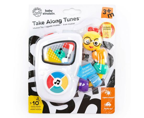 Развивающая игрушка Baby Einstein музыкальная Take Along Tunes (30704), изображение 3 Развивающая игрушка Baby Einstein музыкальная Take Along Tunes (30704), изображение 3