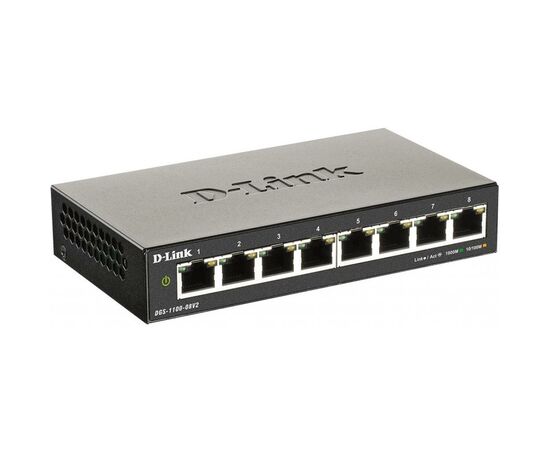 Коммутатор сетевой D-Link DGS-1100-08V2, изображение 3 Коммутатор сетевой D-Link DGS-1100-08V2, изображение 3