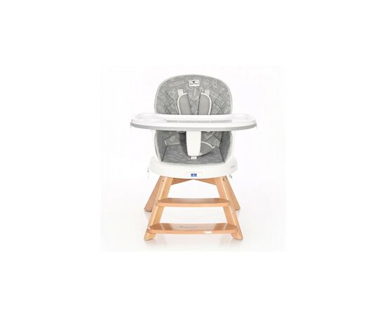 Стульчик для кормления Bertoni/Lorelli NAPOLI grey candy (23730), изображение 3 Стульчик для кормления Bertoni/Lorelli NAPOLI grey candy (23730), изображение 3