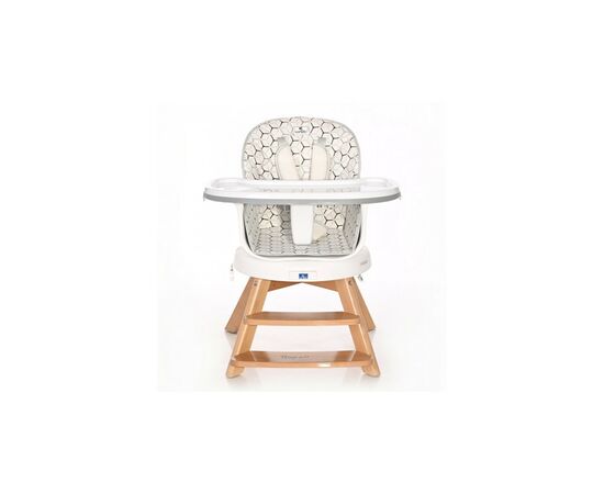 Стульчик для кормления Bertoni/Lorelli NAPOLI grey hexagons (23728), изображение 3 Стульчик для кормления Bertoni/Lorelli NAPOLI grey hexagons (23728), изображение 3