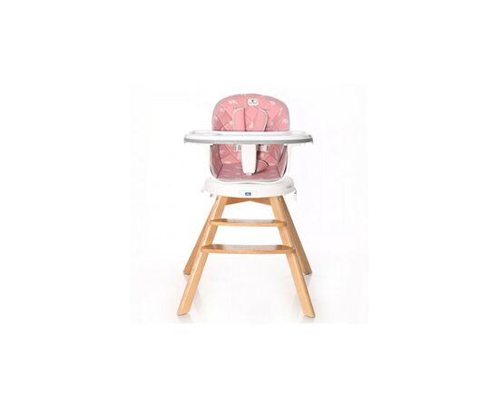 Стілець для годування Bertoni/Lorelli NAPOLI pink bears (23729), зображення 2 Стілець для годування Bertoni/Lorelli NAPOLI pink bears (23729), зображення 2