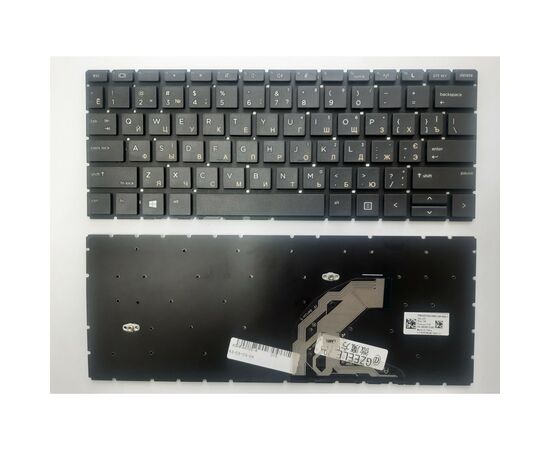 Клавіатура ноутбука HP ProBook 430 G6, 435 G6 черная UA/RU/US (A46152)
