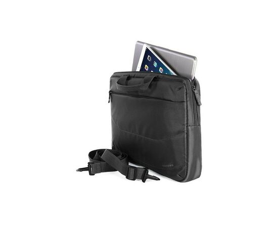Сумка для ноутбука Tucano 15.6" SLIM BAG IDEALE + Wireless mouse, Black (BU-BIDEA-WM), изображение 3 Сумка для ноутбука Tucano 15.6" SLIM BAG IDEALE + Wireless mouse, Black (BU-BIDEA-WM), изображение 3