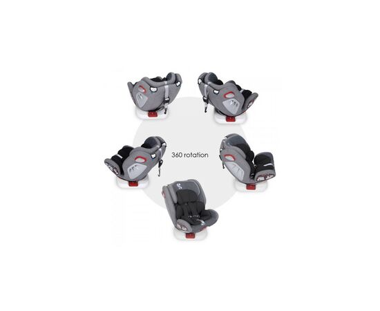 Автокресло Bertoni/Lorelli Roto Isofix 0-36 кг Black (Roto ISOFIX-black), изображение 7 Автокресло Bertoni/Lorelli Roto Isofix 0-36 кг Black (Roto ISOFIX-black), изображение 7