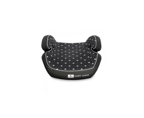 Автокресло Bertoni/Lorelli Safety Junior Fix 15-36 кг Black Crowns (SAFETY JUNIOR black crow), изображение 2 Автокресло Bertoni/Lorelli Safety Junior Fix 15-36 кг Black Crowns (SAFETY JUNIOR black crow), изображение 2