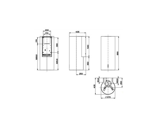 Вытяжка кухонная Faber CYLINDRA PLUS WH GLOSS (CYLINDRAPLUSWHGLOSS), изображение 3 Вытяжка кухонная Faber CYLINDRA PLUS WH GLOSS (CYLINDRAPLUSWHGLOSS), изображение 3