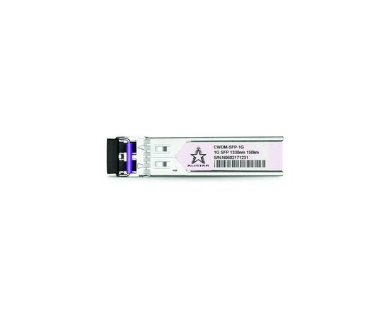 Модуль SFP Alistar Модуль SFP 1G 2SM CWDM LC 150KM TX1330nm DDM (SFP-1G-ZX5-C-33), изображение 2 Модуль SFP Alistar Модуль SFP 1G 2SM CWDM LC 150KM TX1330nm DDM (SFP-1G-ZX5-C-33), изображение 2