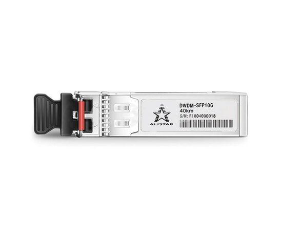 Модуль SFP Alistar Модуль SFP+ 10G-ER 2SM DWDM LC 40km TX1542.94 DDM (SFP+-10G-ER-CH43), изображение 2 Модуль SFP Alistar Модуль SFP+ 10G-ER 2SM DWDM LC 40km TX1542.94 DDM (SFP+-10G-ER-CH43), изображение 2