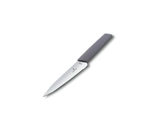 Кухонный нож Victorinox Swiss Modern 15 см Grey (6.9016.1521B), изображение 3 Кухонный нож Victorinox Swiss Modern 15 см Grey (6.9016.1521B), изображение 3