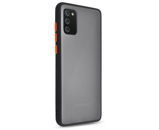 Чохол до моб. телефона MakeFuture Samsung A02s Frame (Matte PC+TPU) Black (MCMF-SA02SBK), зображення 2 Чохол до моб. телефона MakeFuture Samsung A02s Frame (Matte PC+TPU) Black (MCMF-SA02SBK), зображення 2