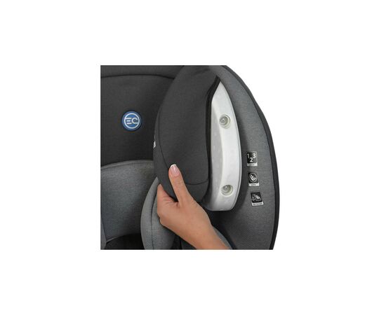 Автокресло El Camino ME 1080 Bristol 9-36кг Royal Grey (ME 1080 BRISTOL r. grey), изображение 5 Автокресло El Camino ME 1080 Bristol 9-36кг Royal Grey (ME 1080 BRISTOL r. grey), изображение 5