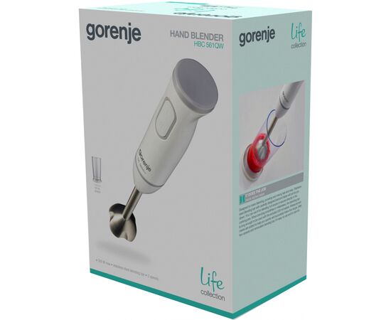Блендер Gorenje HBC561QW, изображение 3 Блендер Gorenje HBC561QW, изображение 3