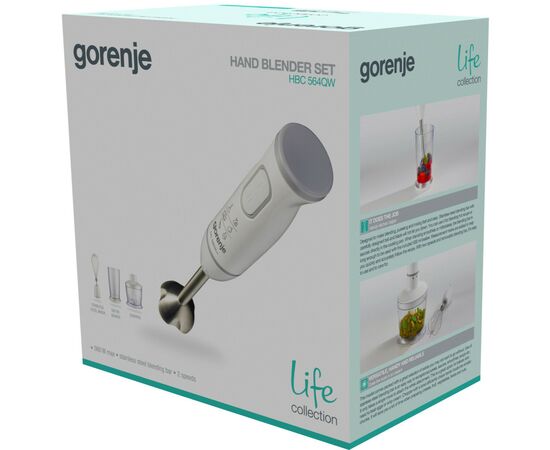 Блендер Gorenje HBC564QW, изображение 3 Блендер Gorenje HBC564QW, изображение 3