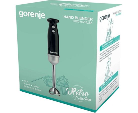 Блендер Gorenje HBX602RLBK, изображение 5 Блендер Gorenje HBX602RLBK, изображение 5