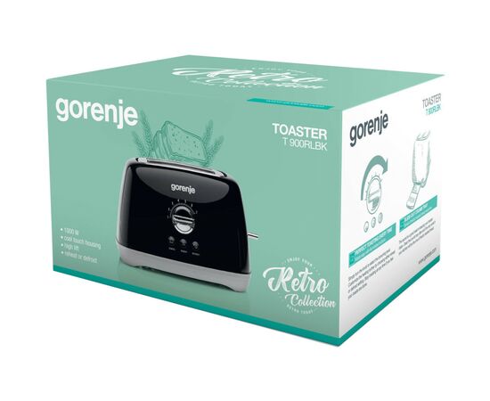 Тостер Gorenje T 900 RLBK (T900RLBK), изображение 3 Тостер Gorenje T 900 RLBK (T900RLBK), изображение 3