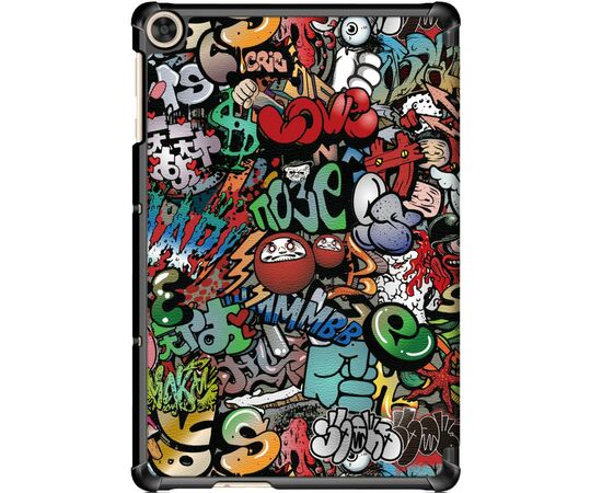 Чехол для планшета BeCover Smart Case Huawei MatePad T10 Graffiti (705930), изображение 2 Чехол для планшета BeCover Smart Case Huawei MatePad T10 Graffiti (705930), изображение 2
