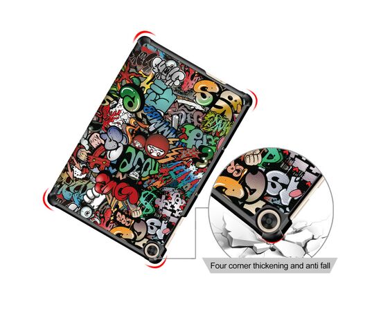 Чехол для планшета BeCover Smart Case Huawei MatePad T10 Graffiti (705930), изображение 4 Чехол для планшета BeCover Smart Case Huawei MatePad T10 Graffiti (705930), изображение 4