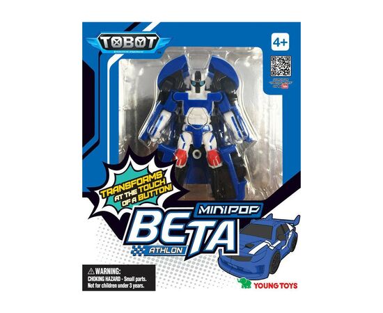 Трансформер Tobot Атлон мини Тобот Бета (301063), изображение 3 Трансформер Tobot Атлон мини Тобот Бета (301063), изображение 3
