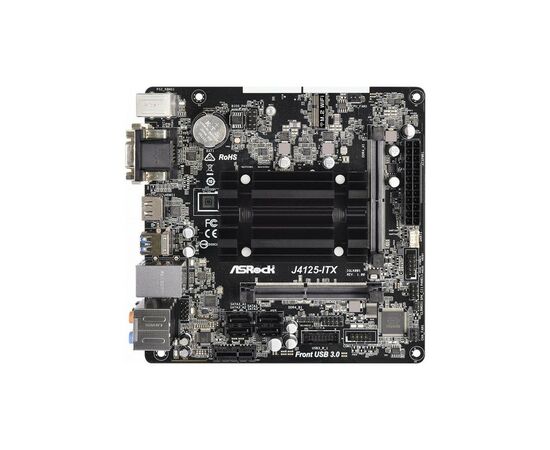Материнская плата ASRock J4125-ITX, изображение 2 Материнская плата ASRock J4125-ITX, изображение 2