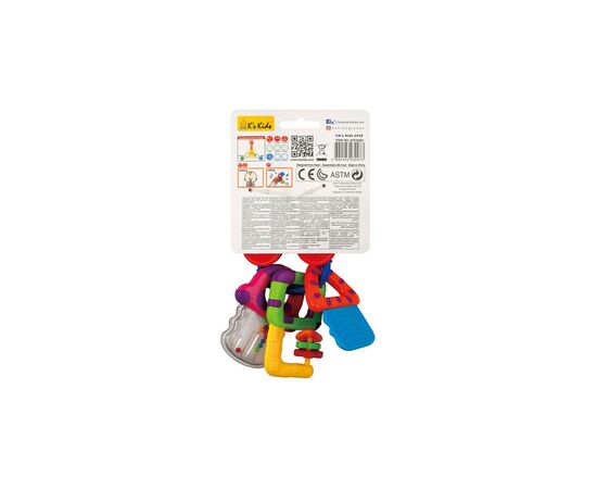 Погремушка K’S KIDS музыкальные Ключики (KIT23007), изображение 3 Погремушка K’S KIDS музыкальные Ключики (KIT23007), изображение 3