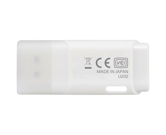USB флеш накопитель Kioxia 128GB U202 White USB2.0 (LU202W128GG4), изображение 2 USB флеш накопитель Kioxia 128GB U202 White USB2.0 (LU202W128GG4), изображение 2