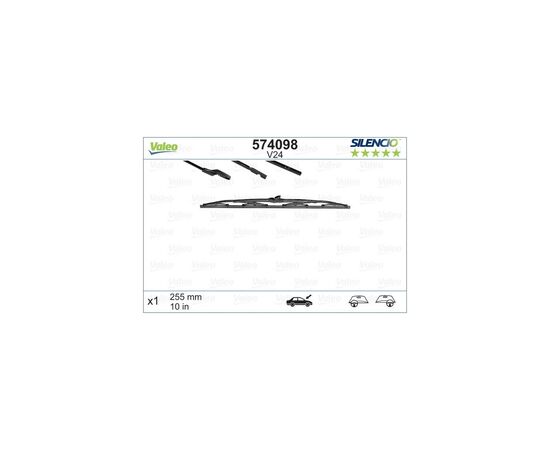 Щітка склоочисника Valeo 574098