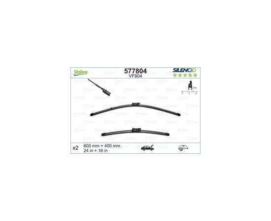Щітка склоочисника Valeo 577804