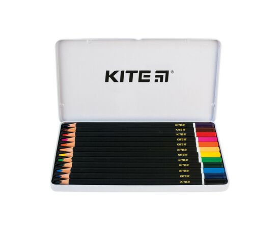 Карандаши цветные Kite трехгранные Города 12 шт. (K17-058-2), изображение 2 Карандаши цветные Kite трехгранные Города 12 шт. (K17-058-2), изображение 2