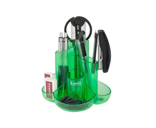 Настольный набор Axent Cascade 9 предметов Салатовый (2105-09-A), изображение 2 Настольный набор Axent Cascade 9 предметов Салатовый (2105-09-A), изображение 2