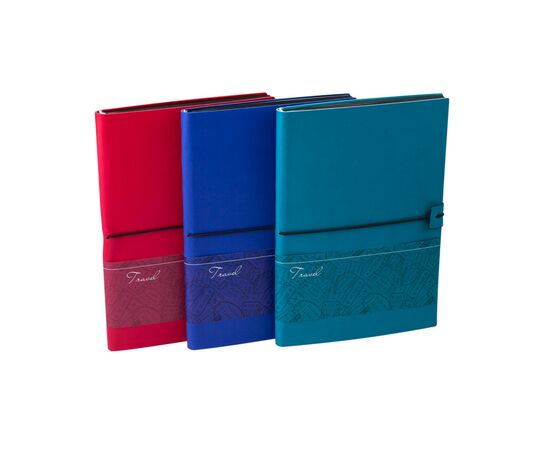 Блокнот Buromax деловой Travel Logo2U 96 листов А5 в клетку обложка из искус (BM.29521102-06), изображение 3 Блокнот Buromax деловой Travel Logo2U 96 листов А5 в клетку обложка из искус (BM.29521102-06), изображение 3