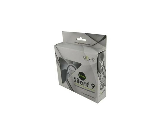 Кулер для корпуса Gelid Solutions Silent 9 PWM 90 mm (FN-PX09-20), изображение 3 Кулер для корпуса Gelid Solutions Silent 9 PWM 90 mm (FN-PX09-20), изображение 3