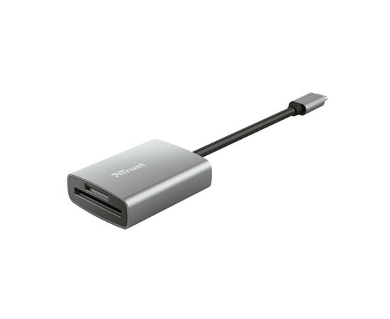Считыватель флеш-карт Trust Dalyx Fast USB-С Card reader (24136), изображение 2 Считыватель флеш-карт Trust Dalyx Fast USB-С Card reader (24136), изображение 2