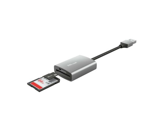 Считыватель флеш-карт Trust Dalyx Fast USB 3.2 Card reader (24135), изображение 5 Считыватель флеш-карт Trust Dalyx Fast USB 3.2 Card reader (24135), изображение 5