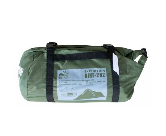 Палатка Tramp Bike 2 ver.2 Green (TRT-020-green), изображение 9 Палатка Tramp Bike 2 ver.2 Green (TRT-020-green), изображение 9